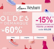 Anne Weyburn : Les 10 pièces en soldes jusqu'à -60% à ne pas manquer ! 