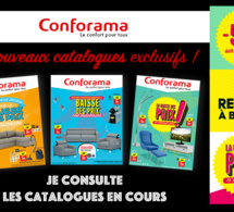 Conforama // 3 Catalogues à feuilleter pour profiter des petits prix !