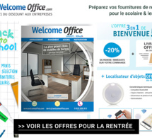 Welcome Office : préparez la rentrée à petits prix + 1 cadeau Offert !