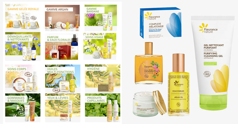Fleurance Nature vous propose une large gamme de produit de beauté Fleurance Nature vous propose une large gamme de produit de beauté