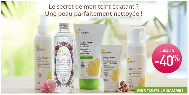 La gamme beauté Fleurance Nature