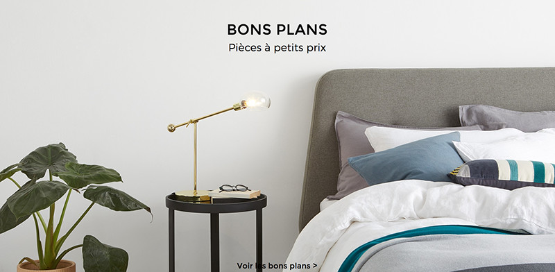 Voir les bons plans décoration de chez Made.com