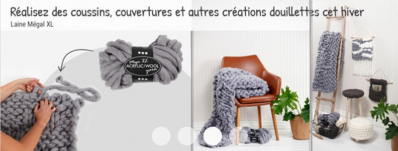 Cliquez ici pour découvrir tout le rayon laine et fils Cliquez ici pour découvrir tout le rayon laine et fils