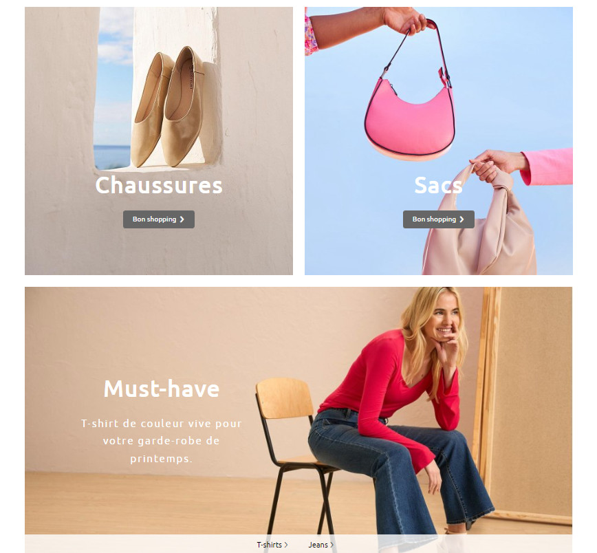 Cliquez ici pour accéder à toutes les nouveautés BONPRIX Cliquez ici pour accéder à toutes les nouveautés BONPRIX
