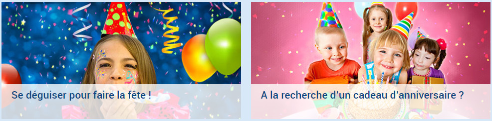 Voir tous les déguisements et accessoires de fêtes