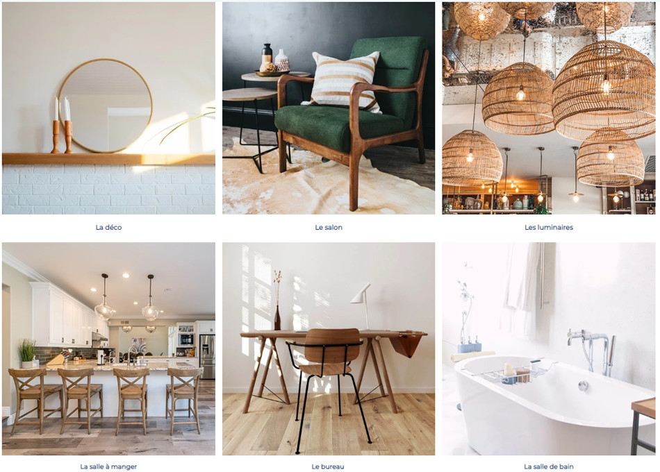 J'accède au rayon MAISON ET DECORATION J'accède au rayon MAISON ET DECORATION