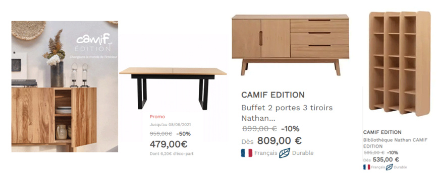 CAMIF - Beau et éthique, on se meuble de façon responsable ! CAMIF - Beau et éthique, on se meuble de façon responsable !