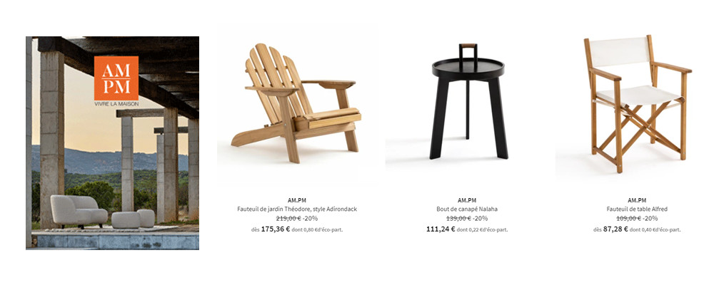 AMPM - TOUS AU JARDIN - REMISE JUSQU'A -25% AMPM - TOUS AU JARDIN - REMISE JUSQU'A -25%