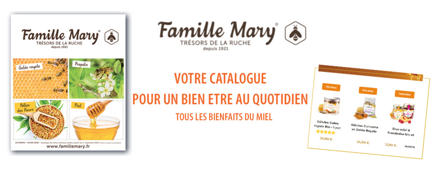 FAMILLE MARY - Un Catalogue Gratuit de bienfait et de bien être ! FAMILLE MARY - Un Catalogue Gratuit de bienfait et de bien être !