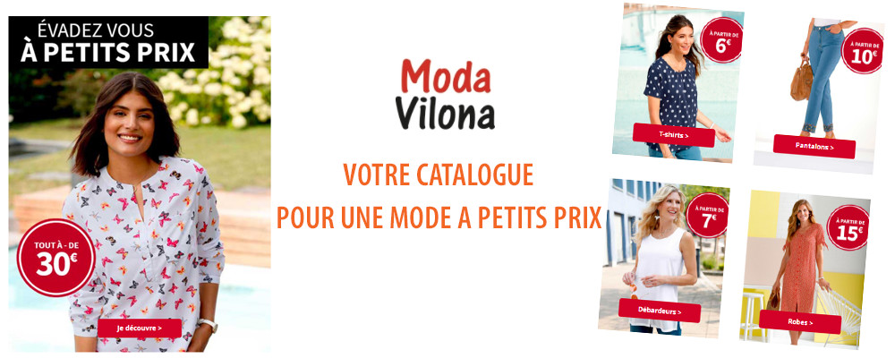 MODA VILONA - Nouveau catalogue Mode et Deco a petits prix
