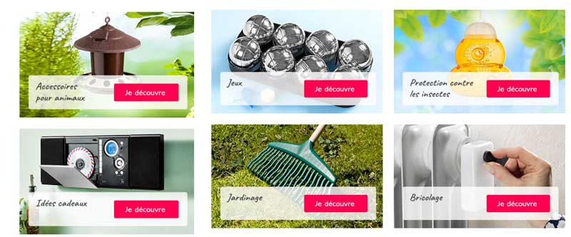 VITRINE MAGIQUE - Catalogue de gadgets pour la maison VITRINE MAGIQUE - Catalogue de gadgets pour la maison