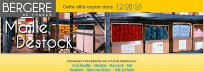 C'est la Maille Destock', profitez-en vite !