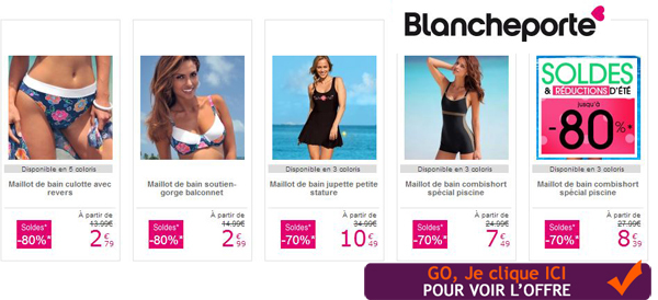 GO ! Je clic pour profiter des offres Blancheporte