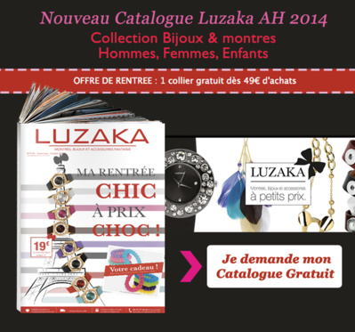 Pensez à demander votre catalogue gratuit !