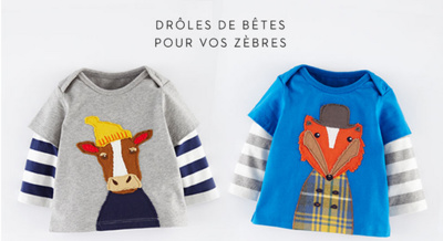 S'habiller le matin, c'est facile avec Mini Boden !