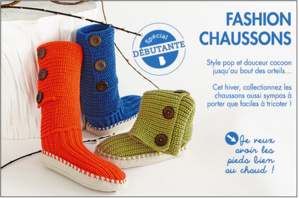 Fashion Chausson à tricoter