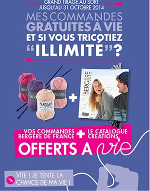 Commandes + Catalogues offerts à vie !