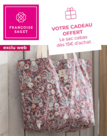FRANCOISE SAGET, nouveau cadeau gratuit pour toute commande ! FRANCOISE SAGET, nouveau cadeau gratuit pour toute commande !
