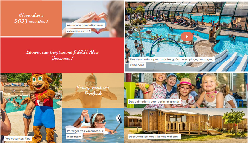 ALOA VACANCES - CATALOGUE VACANCES CAMPING