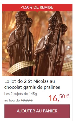 LEs chocolats de la Saint-Valentin