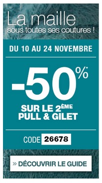 La maille, à prix réduit