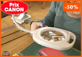 La lampe loupe, pour les travaux de précision La lampe loupe, pour les travaux de précision