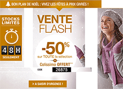 Les ventes flash Damart