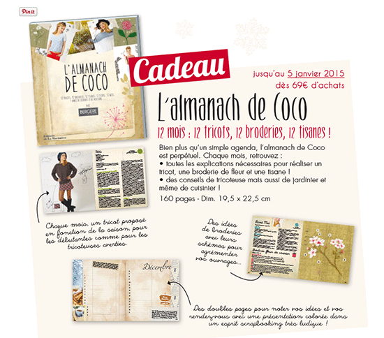 Recevez votre almanach en cadeau