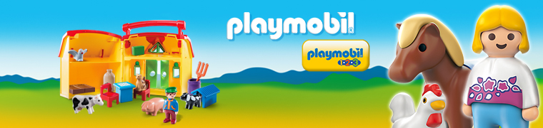 Playmobil 1.2.3, retrouvez toutes les boîtes pour les plus petits