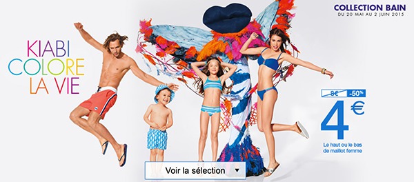 Je clic pour accéder à l'offre vacance KIABI Je clic pour accéder à l'offre vacance KIABI