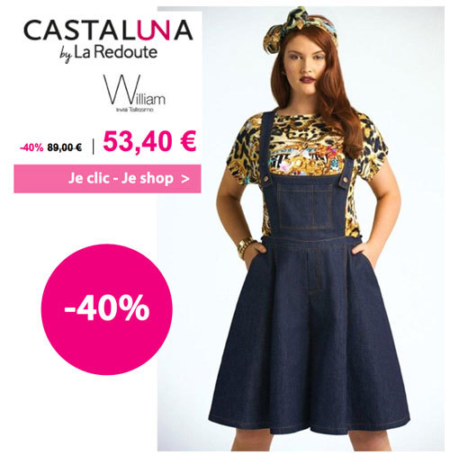 la salopette jupe culotte Taillissime