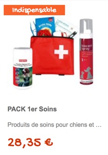 Le pack de premiers soins pour vos compagnons ! Le pack de premiers soins pour vos compagnons !