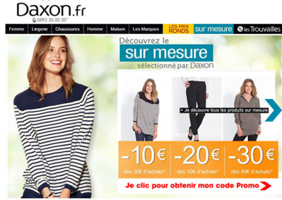 Découvrez le sur mesure Daxon