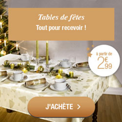 Les tables de fêtes, pour recevoir vos invités