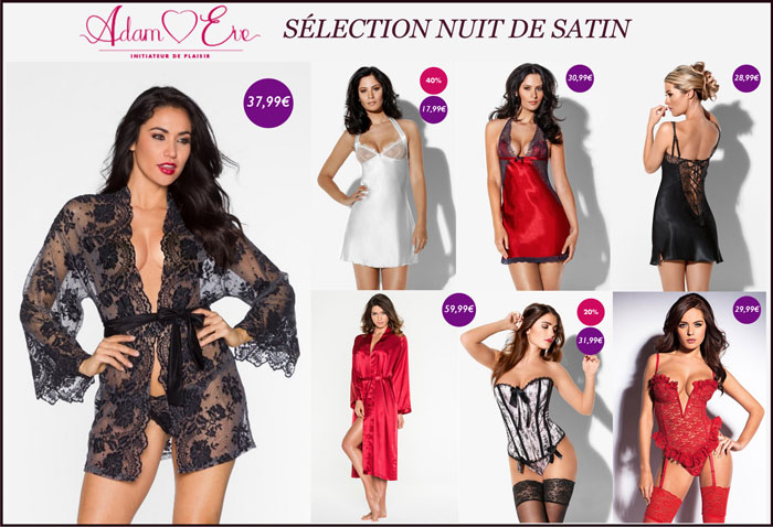 Sélection Nuit de Satin