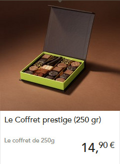 Laissez-vous tenter par le Coffret Prestige Laissez-vous tenter par le Coffret Prestige