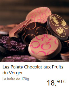 Les délicieux pales chocolat aux fruits du verger Les délicieux pales chocolat aux fruits du verger