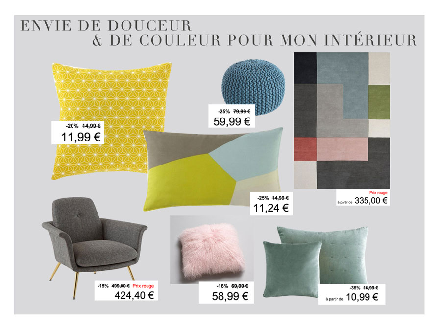 Envie de douceur et de couleur pour mon intérieur Envie de douceur et de couleur pour mon intérieur