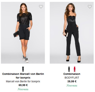 Une combinaison pour vos soirées. Une combinaison pour vos soirées.