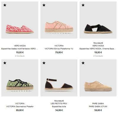 Les espadrilles Les espadrilles