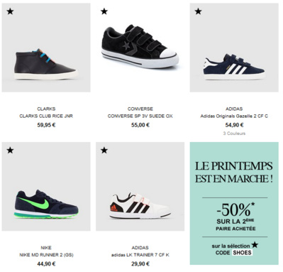 Les chaussures Garçon Les chaussures Garçon