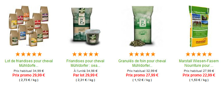Zooplus dispose aussi d'une sélection de produits pour les chevaux Zooplus dispose aussi d'une sélection de produits pour les chevaux