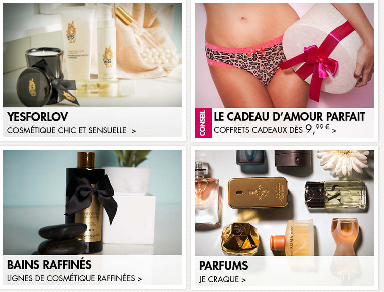 Tout un panel de produits de beauté et de soins Tout un panel de produits de beauté et de soins