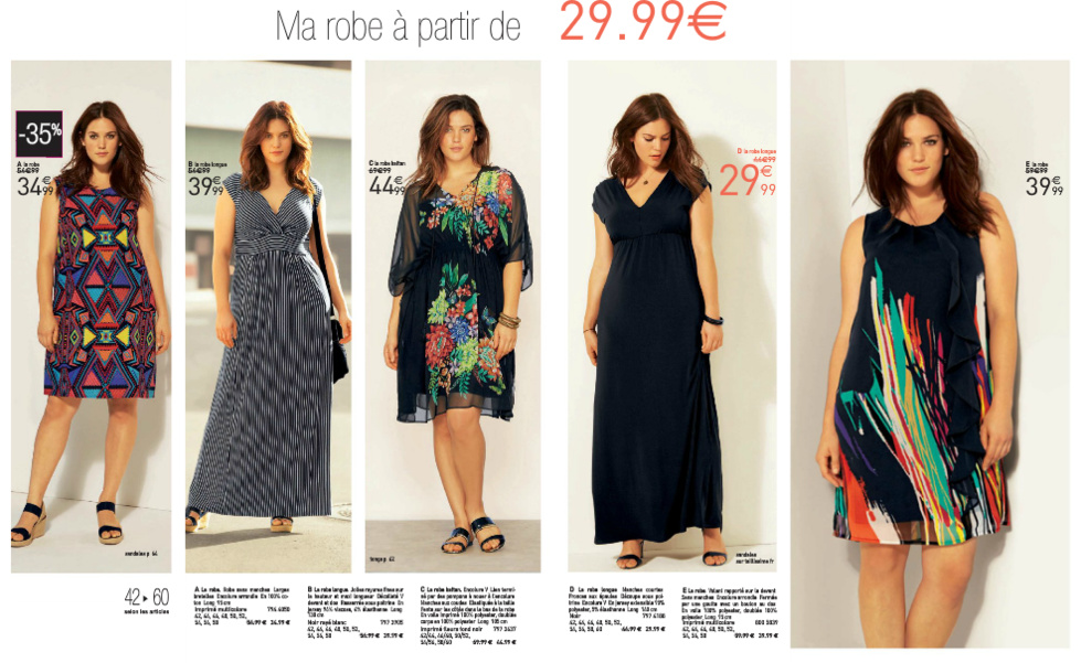 Voilà un aperçu sur la collection de robes Taillissime