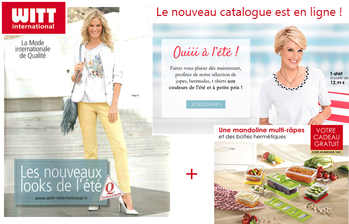 Oui à l'été, avec le nouveau catalogue WITT International !