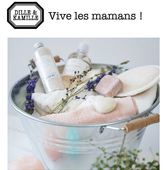 Dille et Kamille : des idées cadeaux pour la fête des mères Dille et Kamille : des idées cadeaux pour la fête des mères