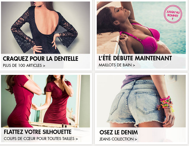 Adam et Eve vous propose également une collection mode Adam et Eve vous propose également une collection mode