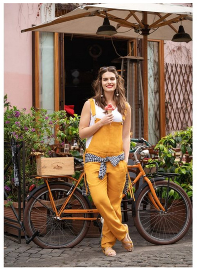 La combianaison couleur curry La combianaison couleur curry