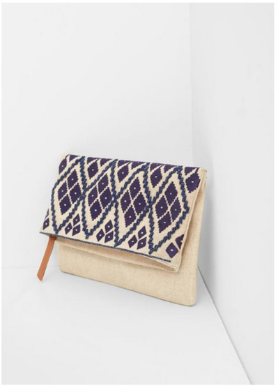 Le sac brodé la Redoute Le sac brodé la Redoute