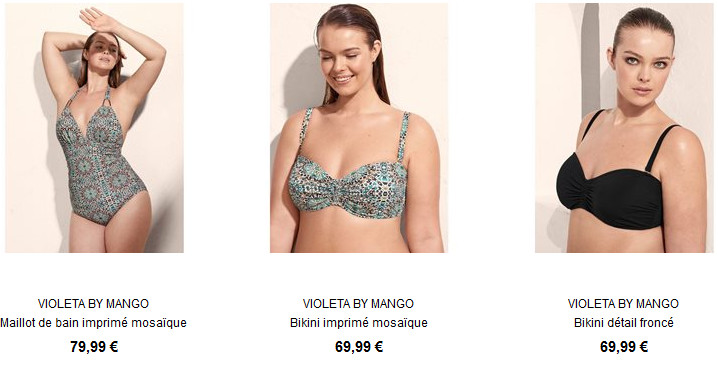 Les maillots de bain Violeta.